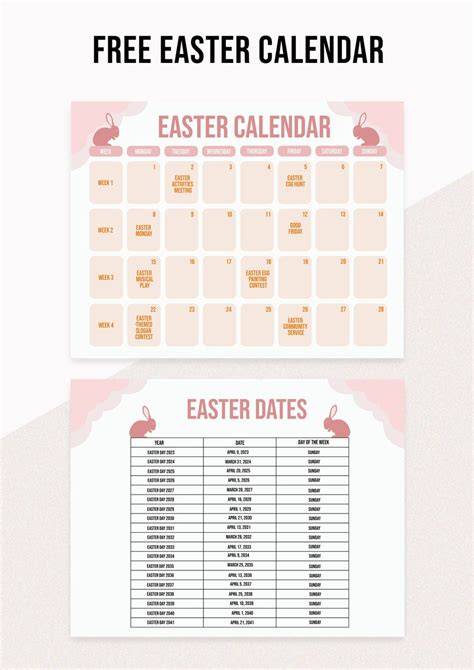 Easter Dates 2014