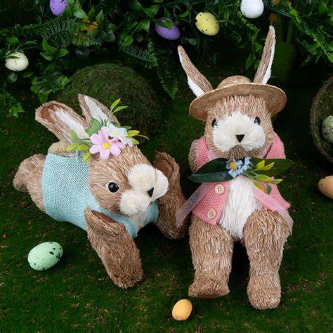 Easter Decor Rabbits