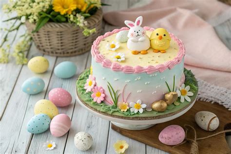 Easter Decoration Cake