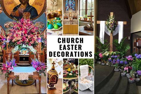 Easter Decorations In Church