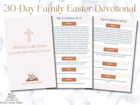 Easter Devotional For Families