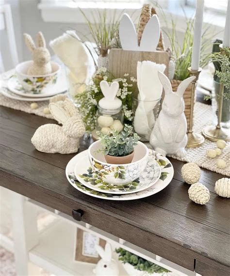 Easter Dining Table Decor
