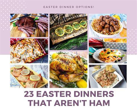 Easter Dinner Ideas Not Ham