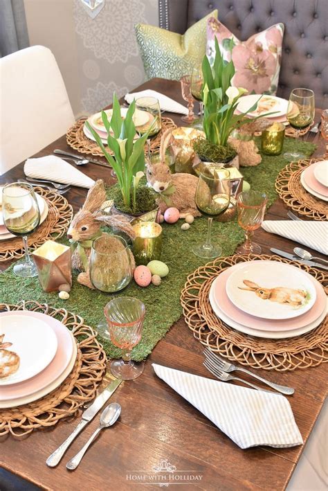 Easter Dinner Table