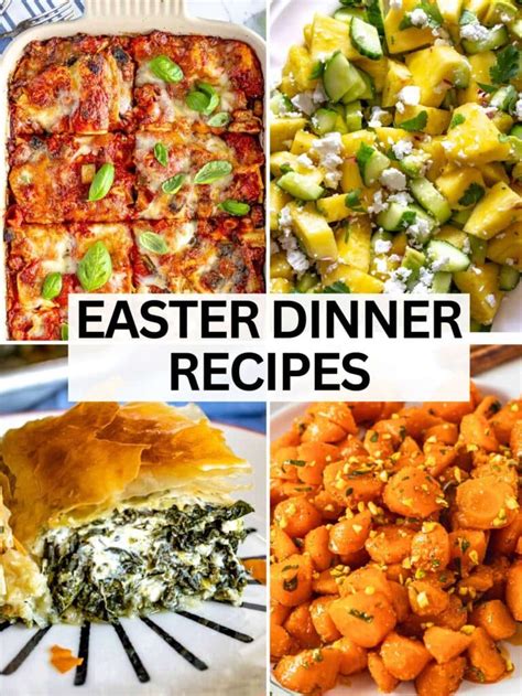 Easter Dinner Vegetarian
