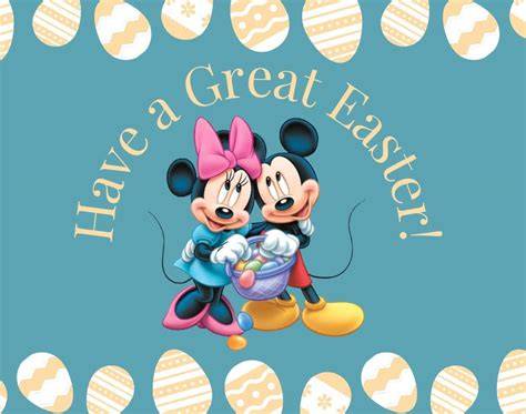 Easter Disney Characters