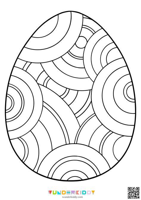 Easter Egg Colouring Pictures