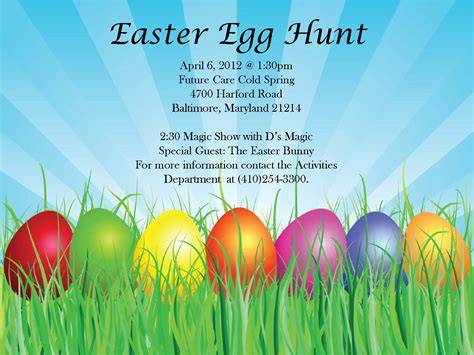 Easter Egg Hunt Baltimore
