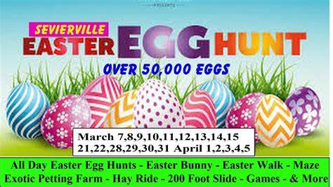 Easter Egg Hunts Tomorrow