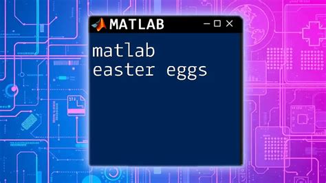 Easter Egg Matlab