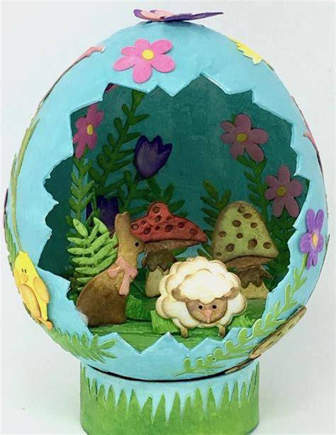 Easter Egg Paper Mache