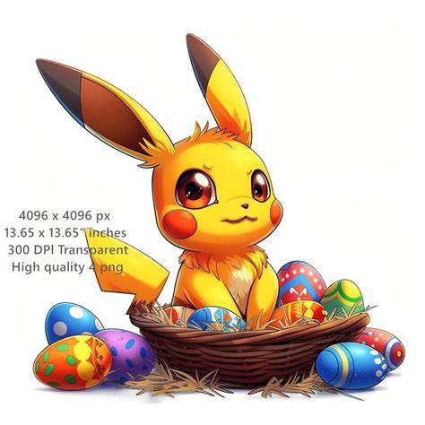 Easter Egg Pikachu