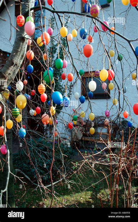 Easter Egg Tree In Germany