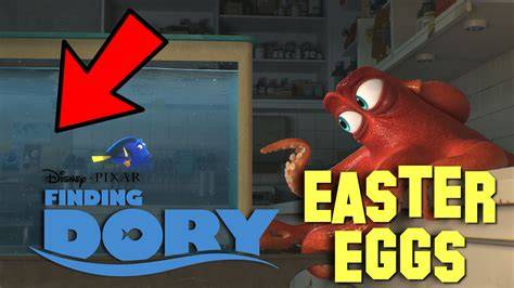 Easter Eggs In Finding Dory
