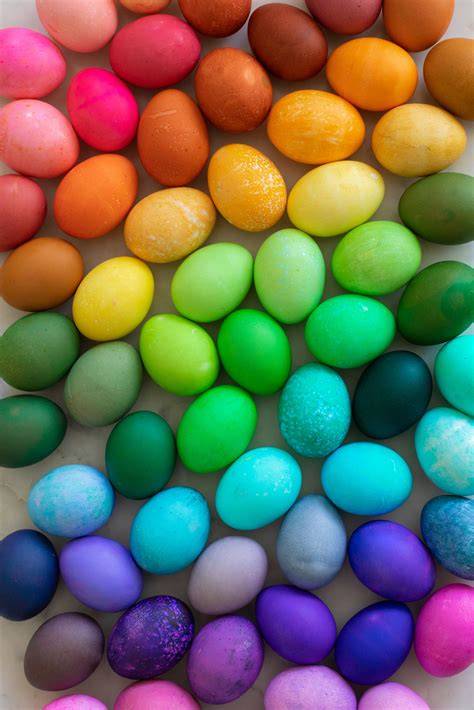 Easter Eggs With Food Coloring