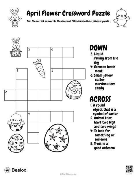Easter Flower Crossword Clue