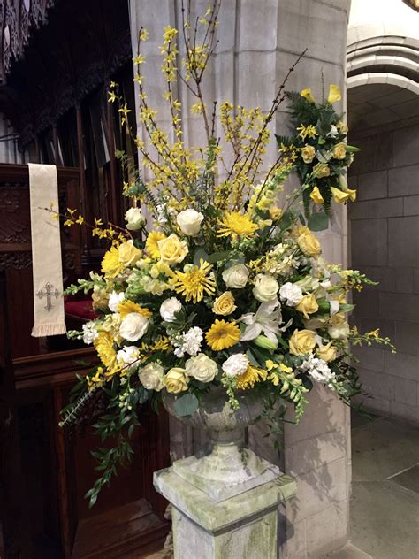 Easter Flowers Church