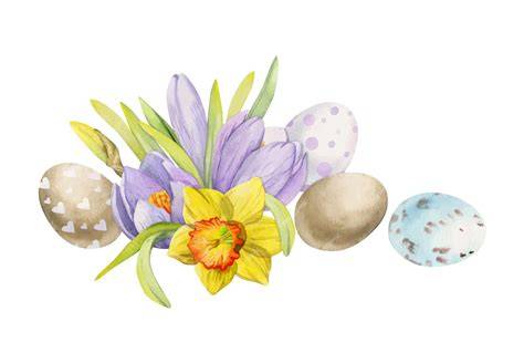 Easter Flowers Drawings