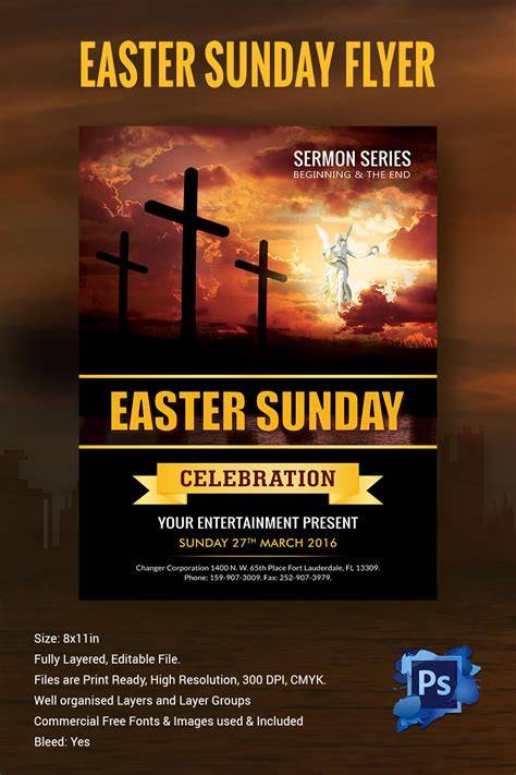 Easter Flyer Design