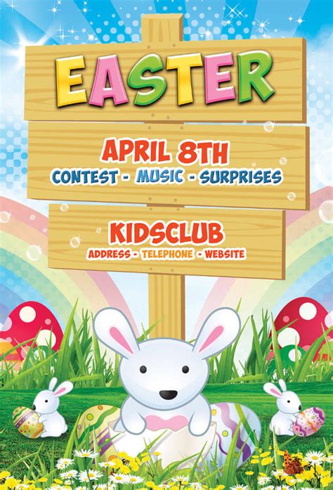 Easter Flyer Template Free Download