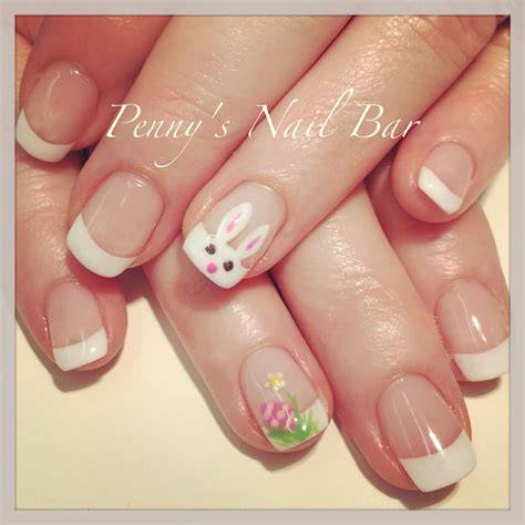 Easter French Nails
