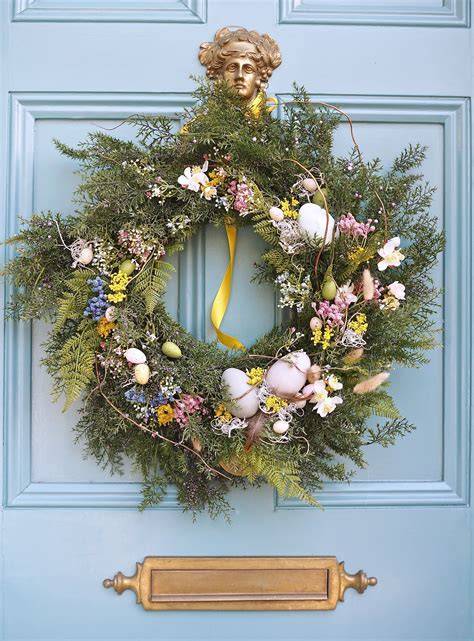 Easter Front Door Wreath