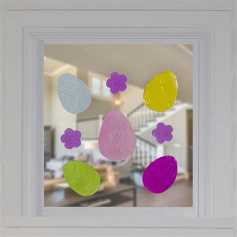 Easter Gel Window Clings