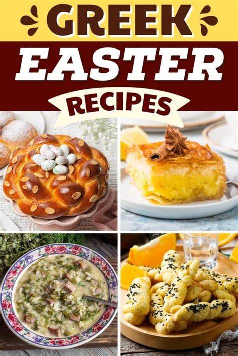 Easter Greek Recipes