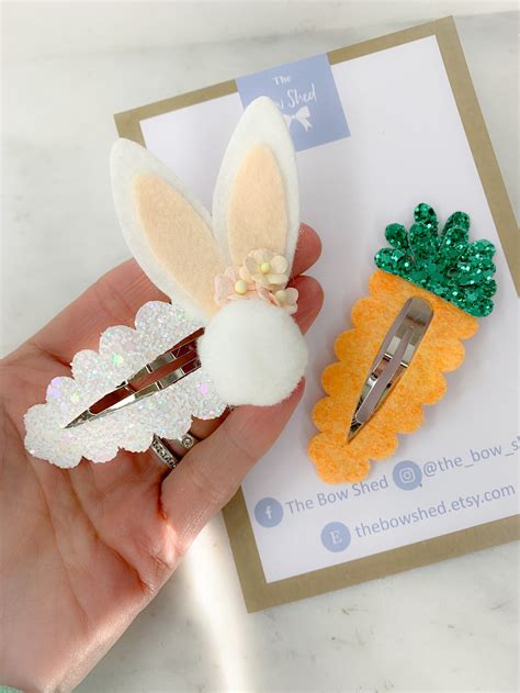 Easter Hair Clips