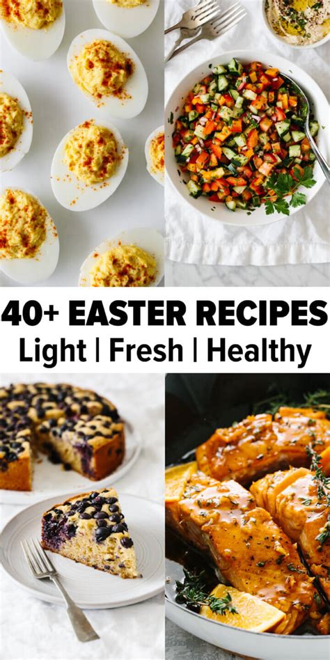 Easter Healthy Recipes