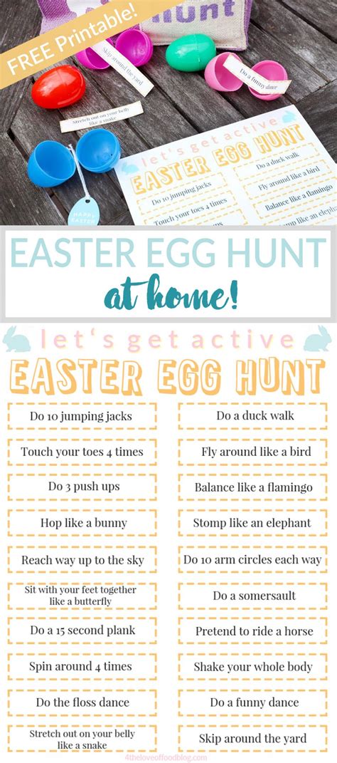 Easter Hunt Activities