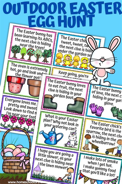 Easter Hunt Hints