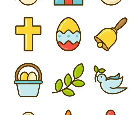 Easter Icons Free