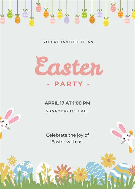 Easter Invitation Ideas
