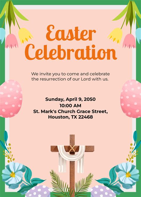Easter Invite Wording