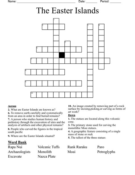 Easter Island Crossword