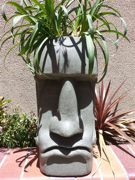 Easter Island Planter