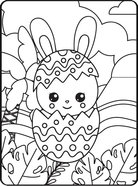 Easter Kids Coloring Pages