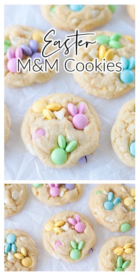 Easter M And M Cookies
