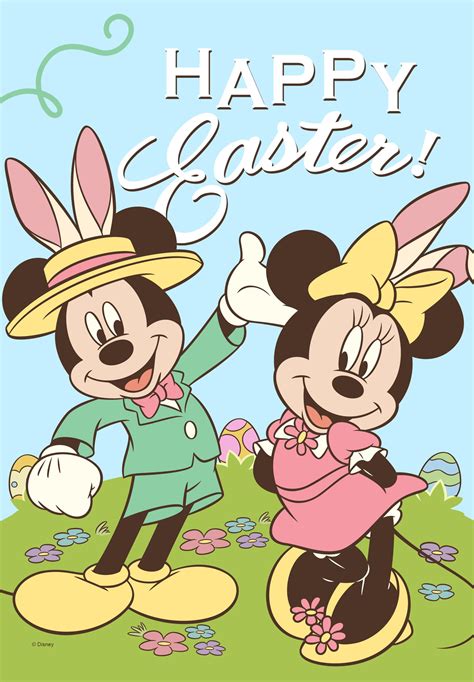 Easter Minnie And Mickey