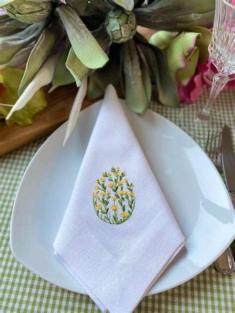 Easter Napkins Cloth