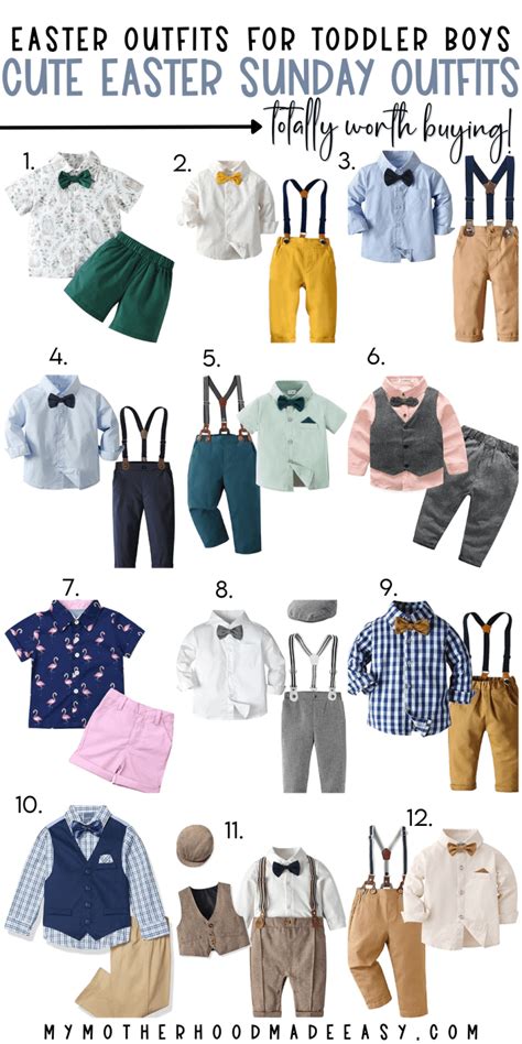 Easter Outfits For Toddler Boy