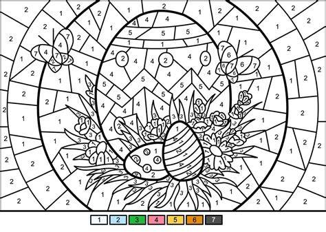 Easter Paint By Numbers