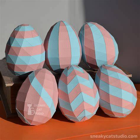 Easter Paper Eggs