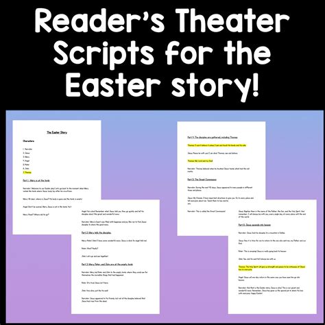 Easter Play Script