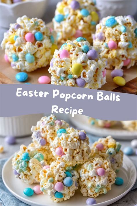 Easter Popcorn Balls