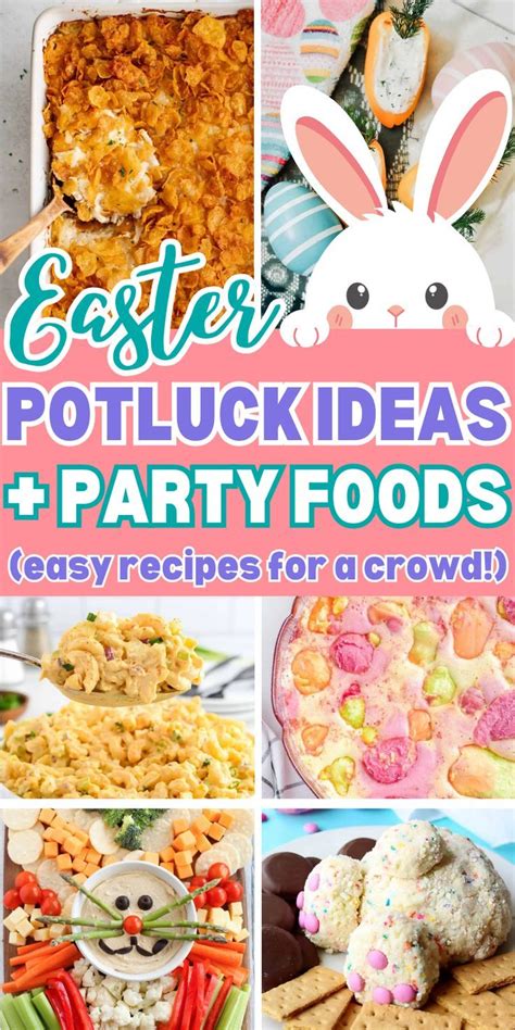 Easter Potluck Food