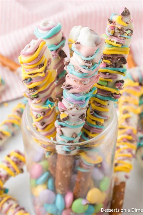 Easter Pretzel Rods