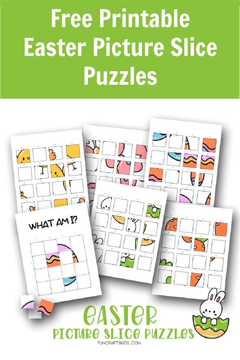 Easter Puzzles Printable