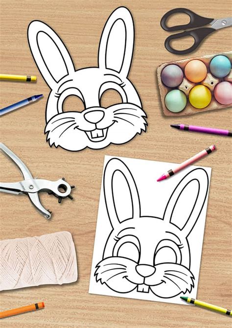Easter Rabbit Mask